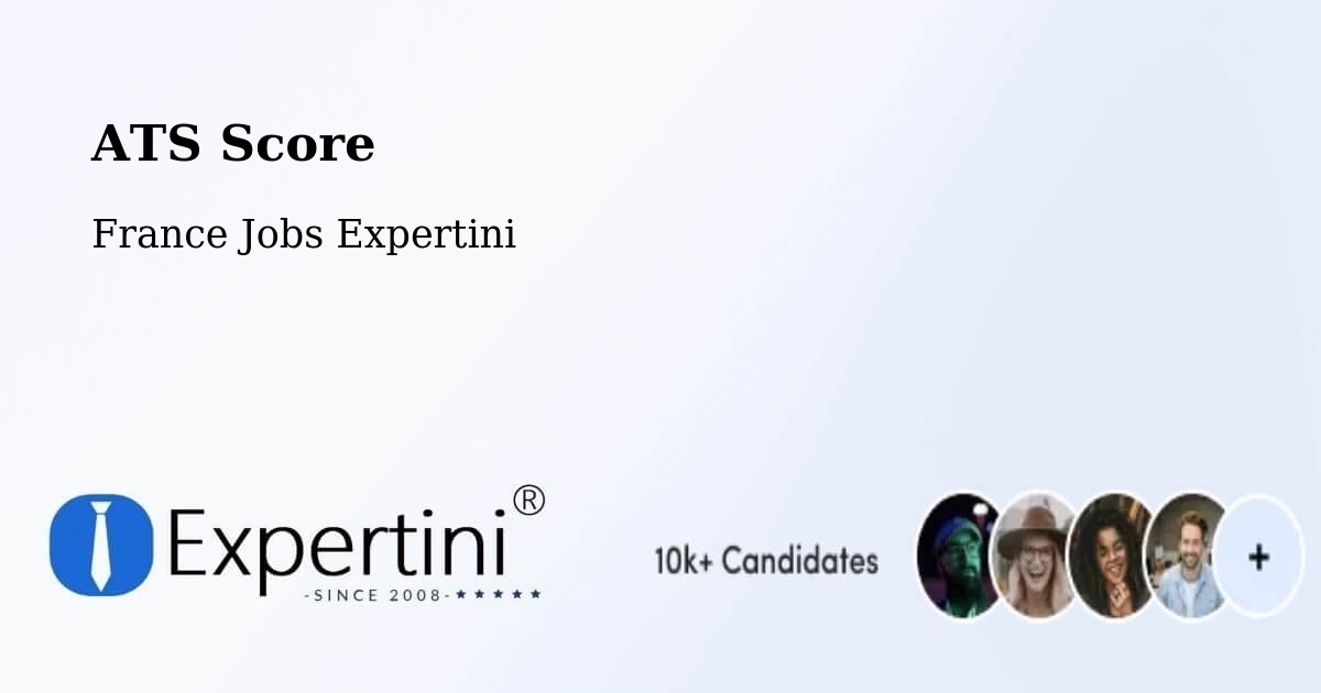 Resume ATS Score & Job Description Match Tool – Auch - France Jobs Expertini