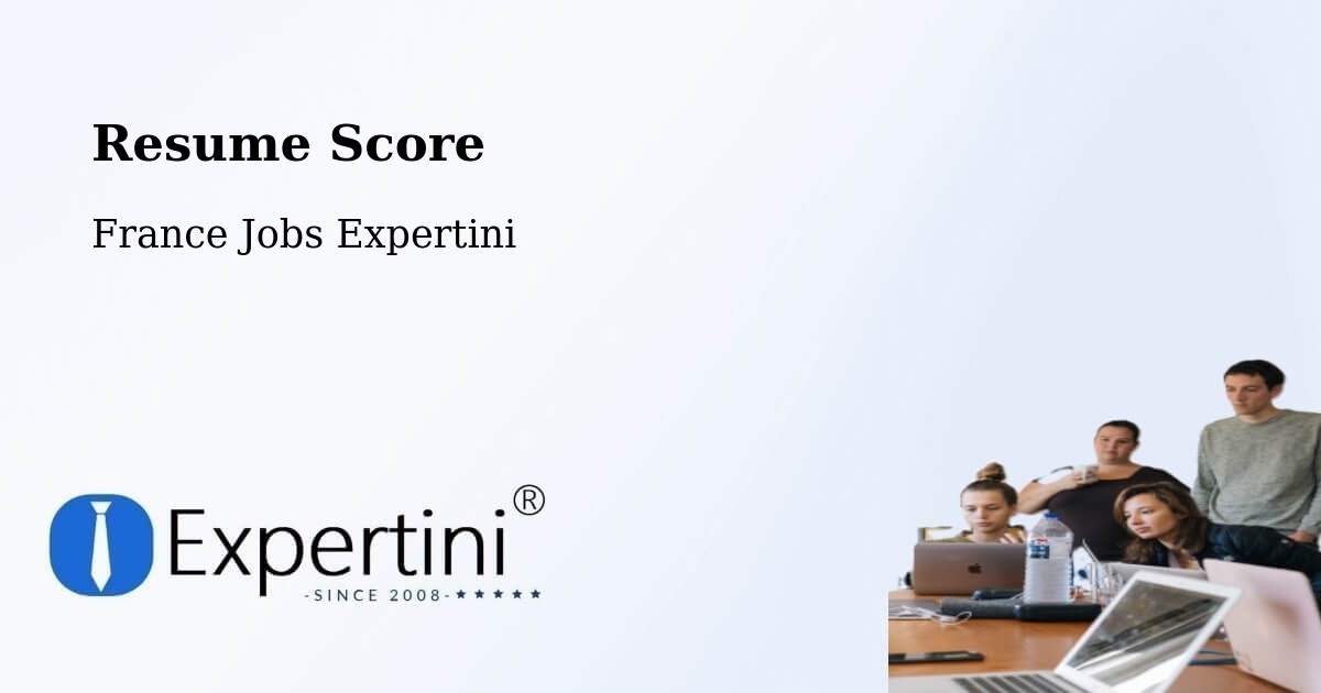 Resume Score & Job Description Match Tool – Auch - France Jobs Expertini